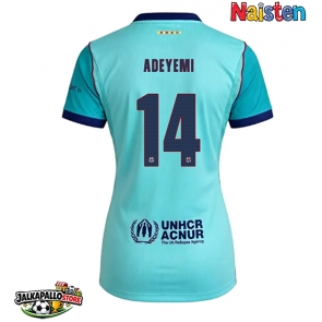 Barcelona Karim Adeyemi #14 Kolmaspaita Naisten 2026-27 Lyhythihainen